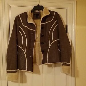 Fur Lined Leather Jacket